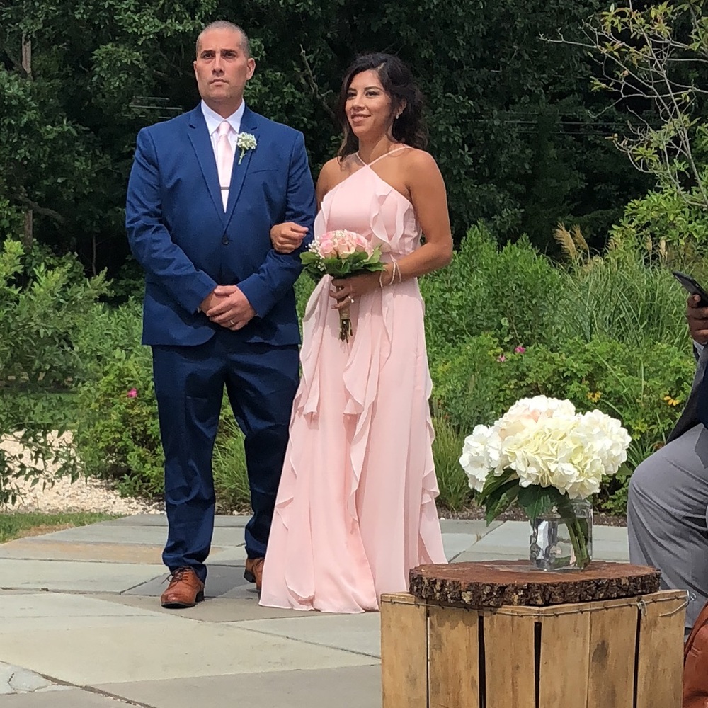 Vera wang bridesmaid dress